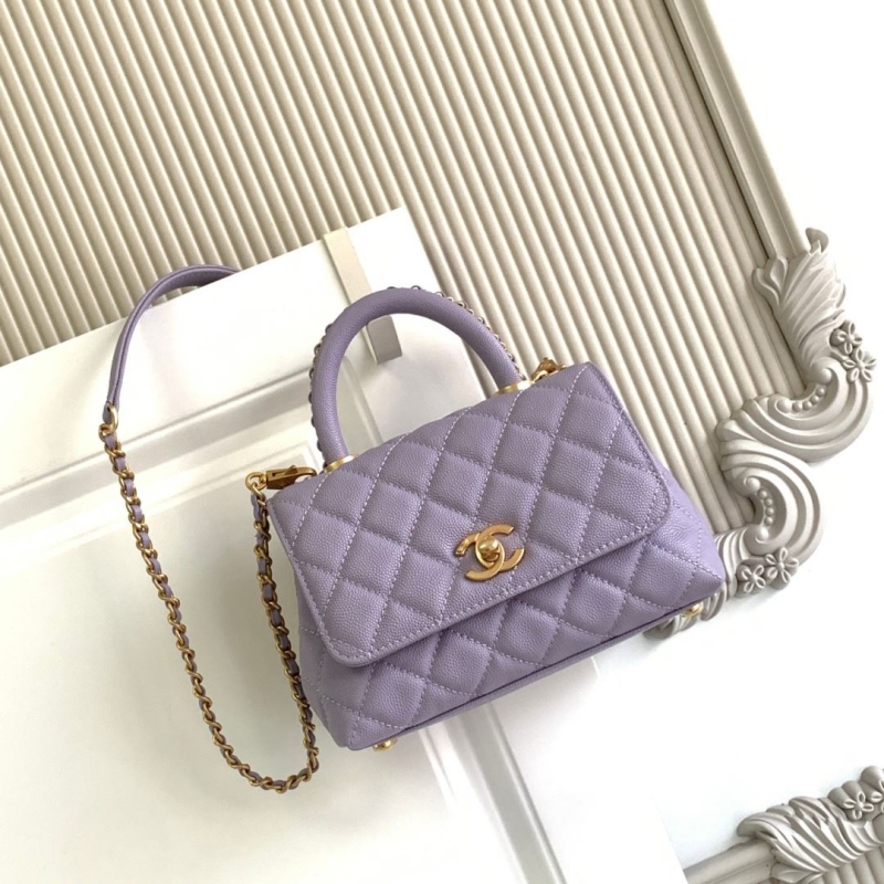 Ch**el top handle bags